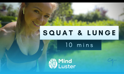 10 Minute Squat and Lunge Workout at Home