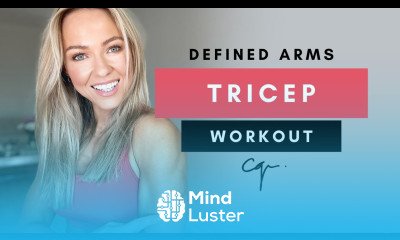 20 Min TRICEP WORKOUT at Home Defined Arms No Equipment