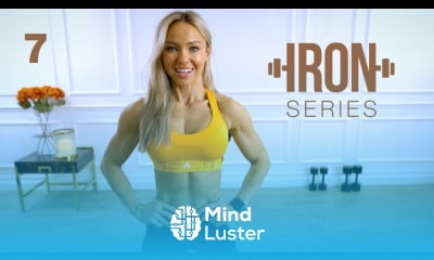 IRON Series 30 Min Shoulders Triceps Workout Dumbbells 7