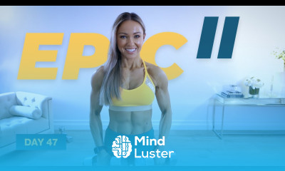 DEFINED Delts Calf Workout Dumbbells EPIC II Day 47