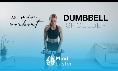 15 Minute SHOULDER WORKOUT at Home or the Gym with Dumbbells