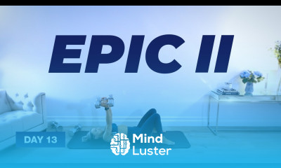 45 Min COMPLETE Chest Triceps Workout Dumbbells EPIC II Day 13