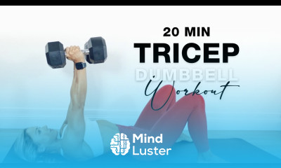 20 Min TRICEP WORKOUT with DUMBBELLS at Home Caroline Girvan