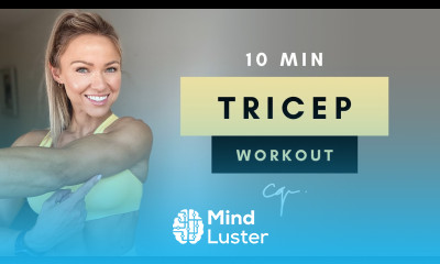 Tricep Workout at Home with Dumbbells 10 Minutes