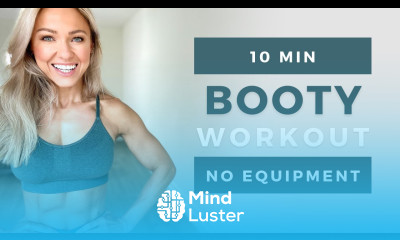 10 MIN BOOTY WORKOUT at Home Glute Activation No Equipment