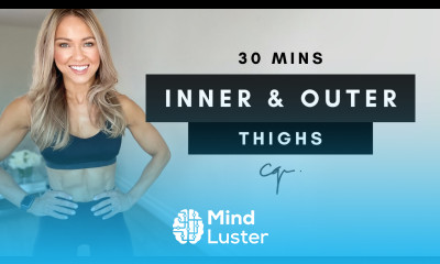 30 Min OUTER INNER THIGH WORKOUT at Home Ankle Weights Optional