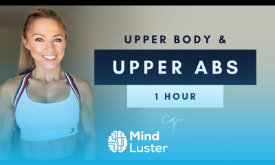 1 Hour UPPER BODY UPPER ABS WORKOUT at Home Day Two of Five