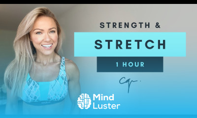 1 Hour STRENGTH STRETCH WORKOUT at Home Day Five of Five