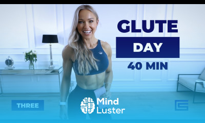 Learn 40 MINUTE GLUTE WORKOUT Dumbbell Band Complex Series Day 3 - Mind ...
