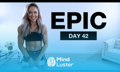 Day 42 of EPIC Dumbbell CAPPED Shoulders Core Strengthening Workout