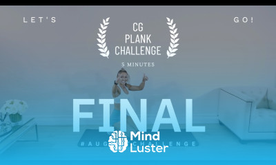 August 5 Min PLANK CHALLENGE Final Day Caroline Girvan