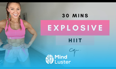 30 Min EXPLOSIVE FULL BODY HIIT WORKOUT at Home No Equipment