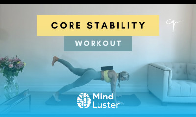 5 Min CORE STABILITY WORKOUT Plank Challenge