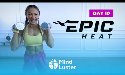 DISCIPLINED Dumbbell HIIT Workout Full Body EPIC Heat Day 10