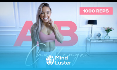 1000 REPS Ab Challenge INTENSE ABS WORKOUT Caroline Girvan