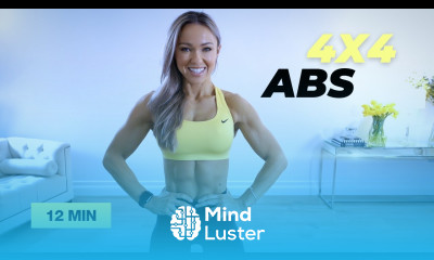 12 Min 4X4 ABS WORKOUT at Home No Equipment