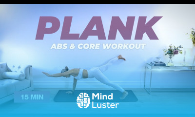 15 Min Core Abs Workout Twenty PLANK Variations No Equipment