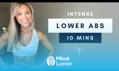 10 Min INTENSE LOWER ABS WORKOUT at Home No Equipment