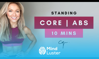 10 Min STANDING ABS WORKOUT at Home Core Strength No Equipment