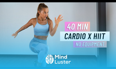 40 MIN FULL BODY CARDIO HIIT Workout No Equipment Home Workout