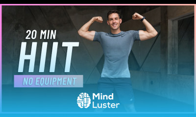20 Min HIIT Workout For Fat Loss Burn 300 Calories Full Body No Equipment