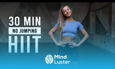 30 MIN INTENSE NO JUMPING HIIT Workout No equipment No Repeat