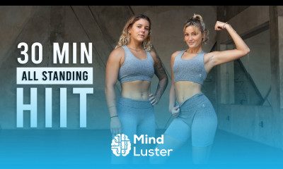 30 MIN ALL STANDING HIIT Workout No Equipment Home Workout