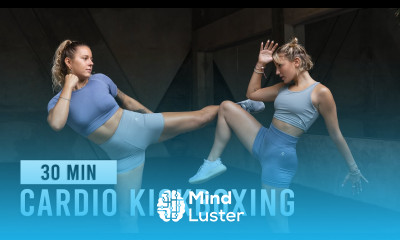 30 Min Cardio Kickboxing Workout Fat burning No equipment