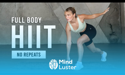 30 Min Full Body HIIT Workout For Fat Loss Beginner Friendly No Repeats