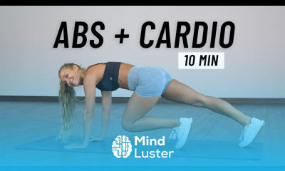 10 MIN INTENSE CARDIO ABS Workout No Equipment