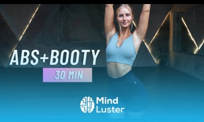 30 MIN ABS BOOTY No Equipment Workout for a Flat Belly Round Glutes