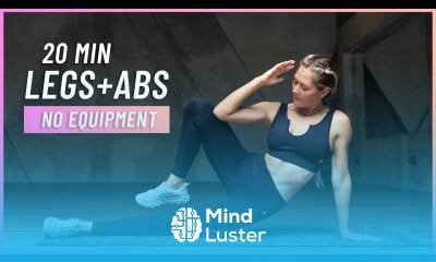 20 Min Legs And Abs Workout No Equipment No Repeat