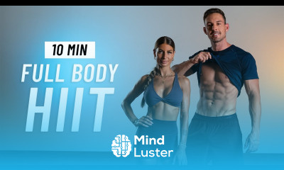 10 MIN FULL BODY HIIT WORKOUT No Equipment No Repeats At Home