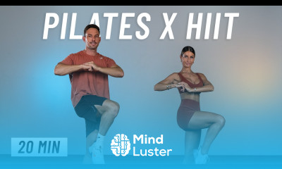 20 Min Full Body Pilates HIIT Workout At Home No Equipment