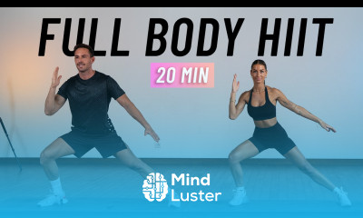 20 Min HIIT Workout To Burn Calories Full Body No Equipment At Home