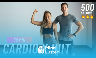 Learn 30 MIN CARDIO HIIT Workout Full Body No Equipment No Repeat ...
