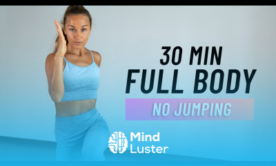 Learn 30 MIN FULL BODY HIIT WORKOUT No Jumping No Equipment No Repeat ...