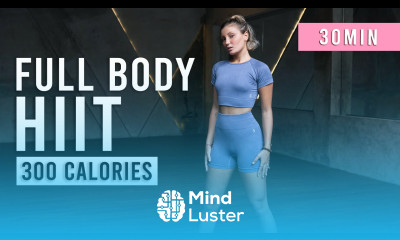 Learn HIIT Workout For Fat Burn Cardio 30 Min Full Body No Equipment No ...