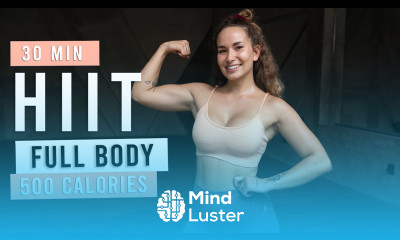 Learn 30 MIN FULL BODY HIIT WORKOUT Burn 500 Calories At Home No ...