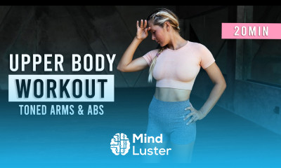 Learn 20 MIN TONED ARMS ABS Workout Upper Body HIIT No Equipment No ...