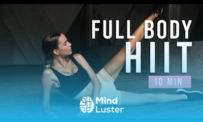 Learn 10 Min FULL BODY HIIT WORKOUT Low Impact No Jumping Beginner ...