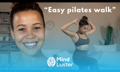 COMPLETE BEGINNER PILATES WALK BACK AT IT series growwithjo