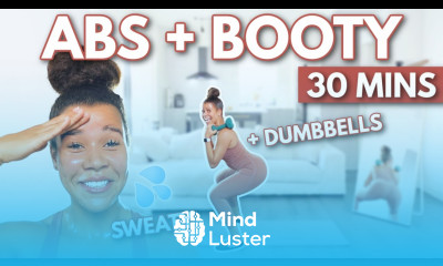 30 MIN Dumbbell Abs and Booty