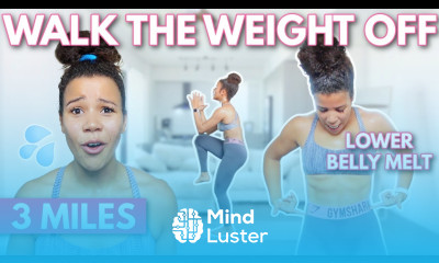 3 Mile INTENSE Lower Belly Fat Walking Workout Burns Over 600 Calories No Equipment All Standing