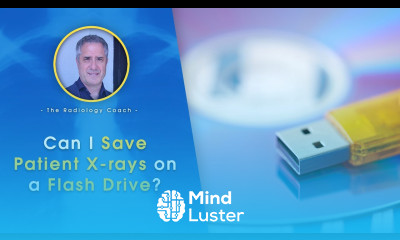 Can I SAVE PATIENT X RAYS on a FLASH DRIVE