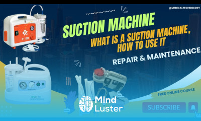 What is a Suction Machine How to Use it Repair Maintenance and Working of Suction Machine