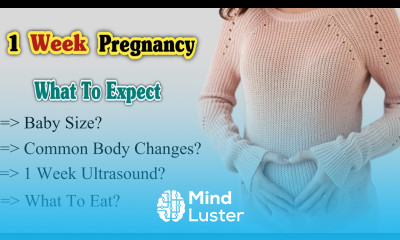 1 Week Pregnancy Symptom Early Signs Baby Size Ultrasound