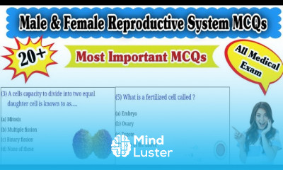 Male Female Reproductive System MCQs
