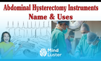 Abdominal Hysterectomy Instruments With Names And Uses hysterectomy