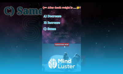 After death weight is Medical MCQs medical nursing